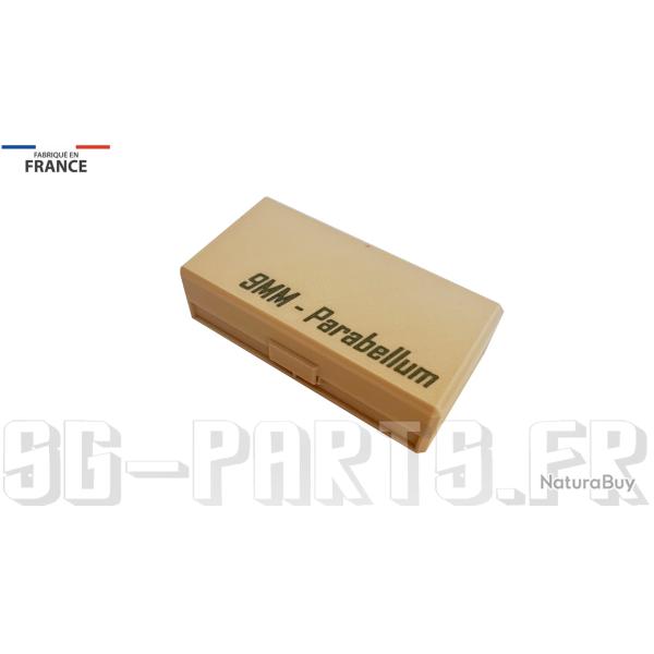 Boite **VIDE** munition - pour 50 balles de 9x19 Parabellum