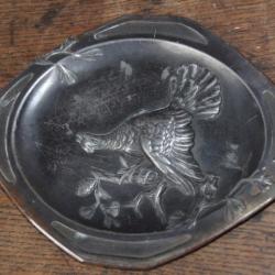 Ancien plat d&eacute;coratif Grand T&eacute;tras