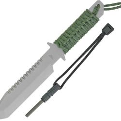Couteau de survie fixe avec Allume feu - Survivor Survival Knife