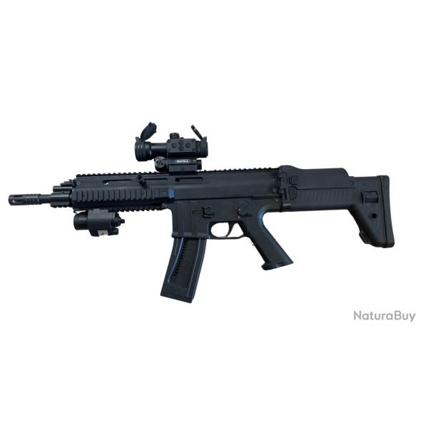 ISSC MK22 - .22 LR - Point rouge Redfield - Laser/Lampe Walther - 2 chargeurs - Occasion
