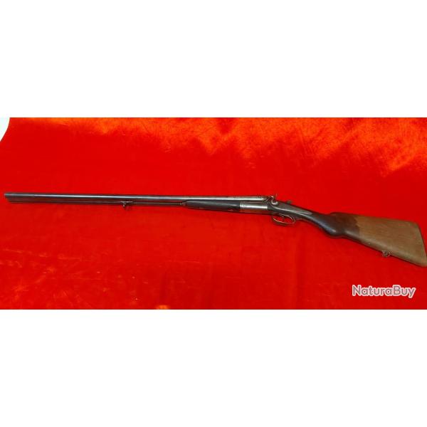Fusil artisanal francais a chien ext�rieur cal 16 ench�re a 1 euro