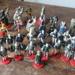 Lot de 17 cavaliers m&eacute;tal arm&eacute;e Napol&eacute;on STARLUX