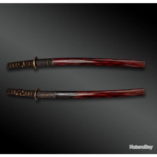 SABRE appel� Wakizashi, au dragon - Japon - P�riode Edo (1603-1868)