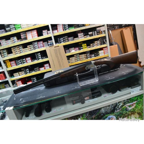 FUSIL SUPERPOSE HUGLU EAGLE PERDRIX FAISAN CALIBRE 28/76 CANON DE 71 CM NEUF