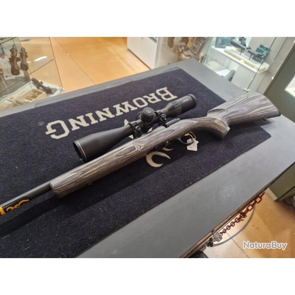 Carabine Browning T-Bolt Blue grey laminated 17hmr + lunette Hawke endurance 4-16x50 30w