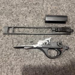 Occasion bloc d&eacute;tente complet avec bloc culasse et bras de commande pour fusil Hatsan Escorte cal12