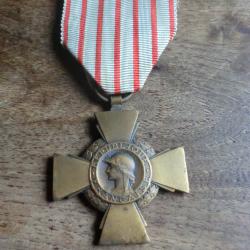 m&eacute;daille RF grande guerre croix du combattant