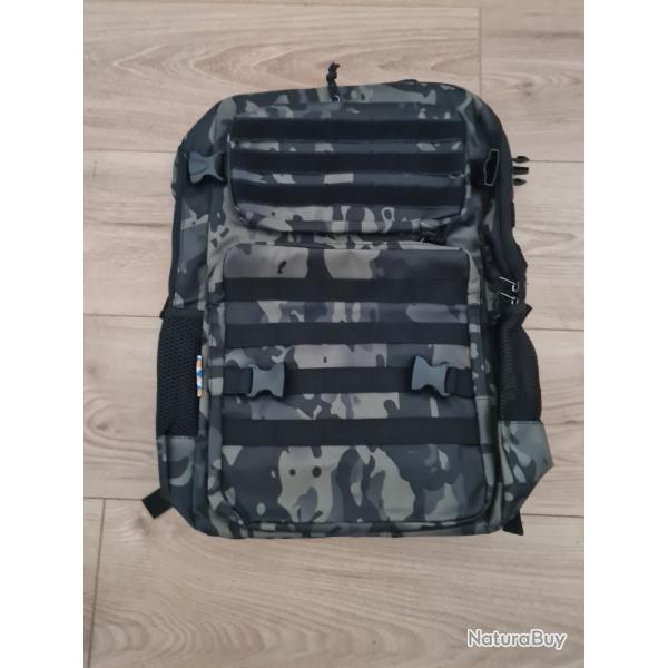 Sac � dos militaire Brandit US Cooper Medium 25L - Dark Camo (Neuf)
