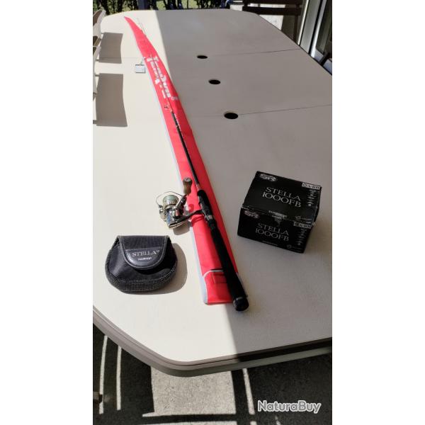 Ensemble TENRYU INJECTION SPV 6.0 MH et Shimano STELLA 1000 FB