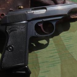 Pistolet Walther PP calibre 7,65 fabrication 1937 usine de Zella-Mehlis.