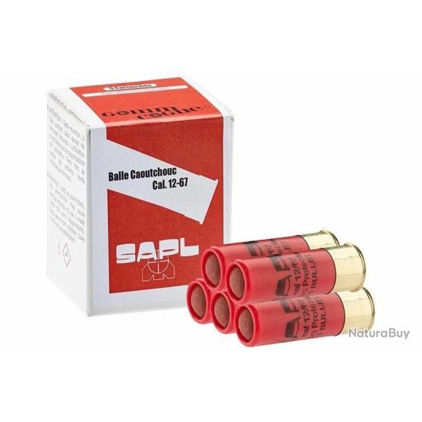Bo�te de 5 cartouches Gomme cogne 12/67 SAPL
