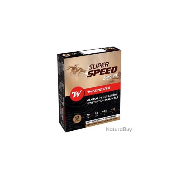 Cartouches 12/70 Super Speed G3 40g Pb6 Ni x 10