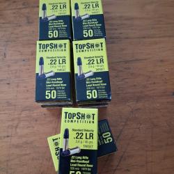 balle 22 LR top shot comp&eacute;tion standard