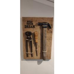 Cadre d&eacute;coratif "BUILD YOUR DREAM"