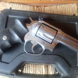 Revolver manurhin MR88 inox vis&eacute;e r&eacute;glable
