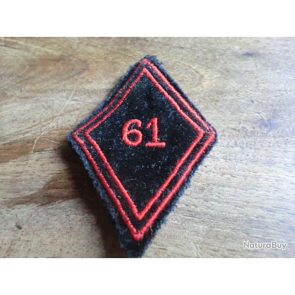 insigne  losange de bras 61� r�giment du g�nie