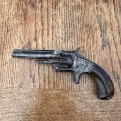 Revolver Smith & Wesson Model 1 Third Issue .22 Short - Cat&eacute;gorie D - Pour pi&egrave;ces ou restauration