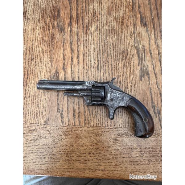 Revolver Smith & Wesson Model 1 Third Issue .22 Short - Cat�gorie D - Pour pi�ces ou restauration