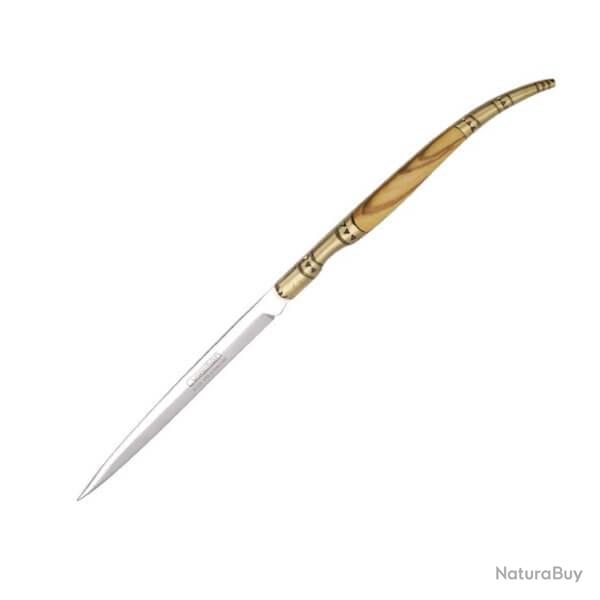 Couteau pliant stylet Cudeman olivier 7cm