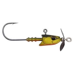 T&ecirc;te plomb&eacute;e DUO Realis spinbait freestyle 9g PCC3146 Gold perch