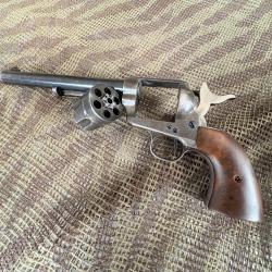 REVOLVER COLT SAA 1873 7,5'' Cal.32-20 (32 WCF) + 2&egrave;me CANON EN 5,5''