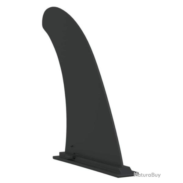 Aileron SUP nylon noir 3,5x18x21,5 cm stable avec fixation s�curis�e