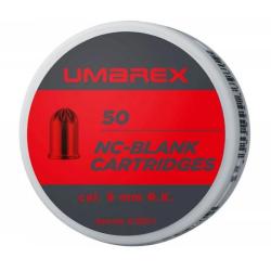 WALTHER Cartouches 9mm RK &agrave; blanc- Boite de 50 unit&eacute;s