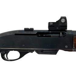 Carabine semi-auto Remington "7400" 280 rem, point rouge Bushnell mise &agrave; prix 1 euro sans r&eacute;serve
