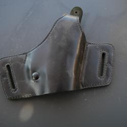 Holster SCORPION pour SIG SAUER SP2022 en cuir noir