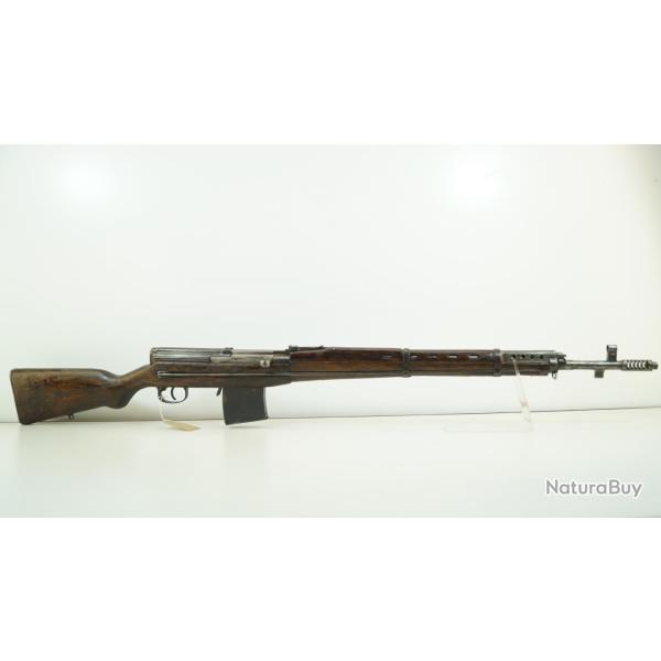 carabine  svt 38 tokarev  7.62x54 russe belle piece rare
