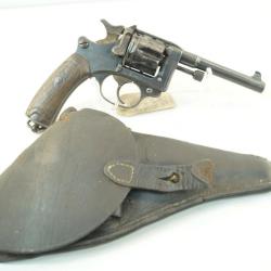 revolver mas 1892 8mm  lebel + etui cuir