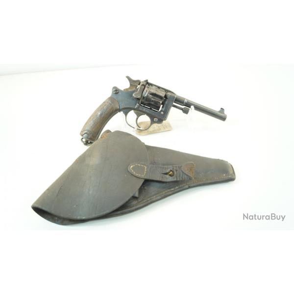 revolver mas 1892 8mm  lebel + etui cuir