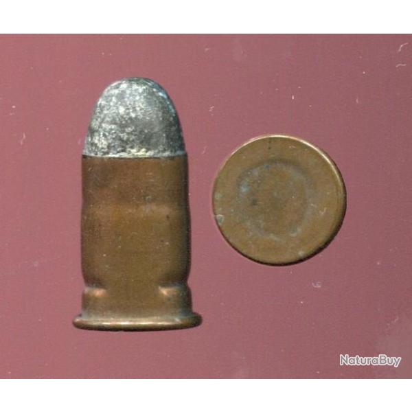 .50 Remington Pistol Army - RARE - amorce central BENET 1871 - �tui cuivre bouteill� - PORT COMPRIS