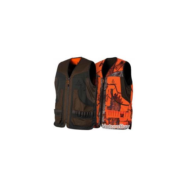 Gilet reversible camouflage/vert- TREELAND REF T610N