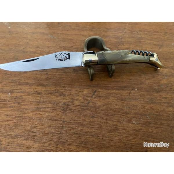 RARE COUTEAU LAGUIOLE   AVEC MARQUAGE LA GGT  (2026   2