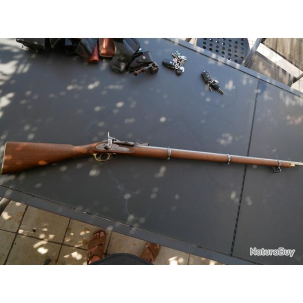 Fusil SNIDER LSA.CO 1870 � 3 bandes en tr�s bel �tat avec des belles rayures et des marquages francs