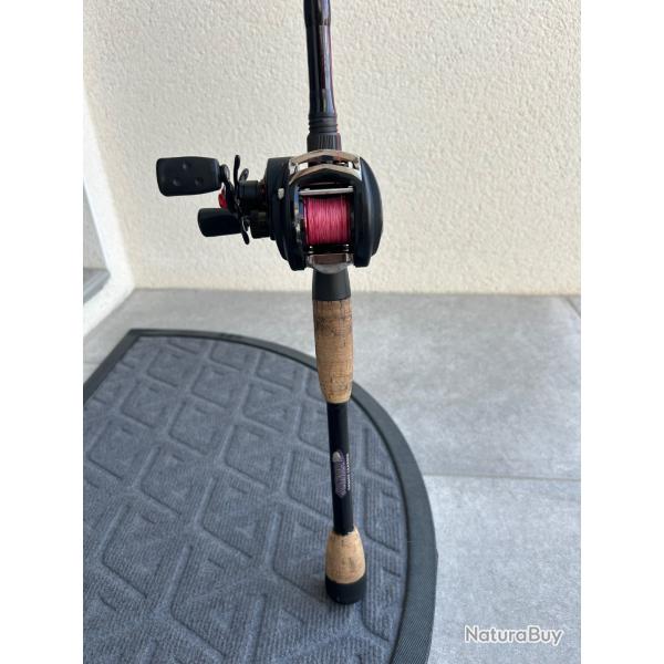 ensemble canne + moulinet casting (mojo bass & abu garcia)