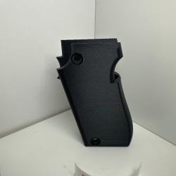 (D-AM1) Crosse noire ambidextre pour pistolet Unique 22lr mod&egrave;le D et E.