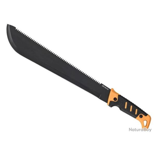 Machette Herbertz noire et orange 36cm inox + �tui