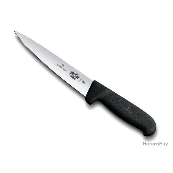 Couteau � saigner Victorinox 14cm noir