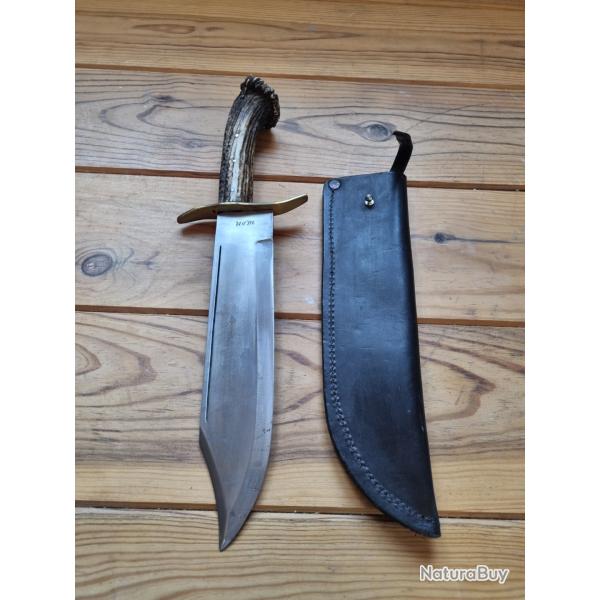 Couteau Bowie artisan