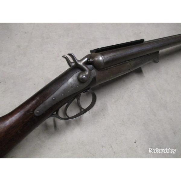 HUSQVARNA mod�le 1877, Cal 12 � chiens, � 1 euro sans prix de r�serve!!! Apte au tir! + rail Weaver