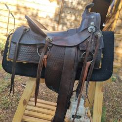 Selle western artisanale de haute qualit&eacute;