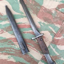 Ba&iuml;onnette belge mod&egrave;le 1949 pour fusil SAFN variante export vers l'&Eacute;gypte