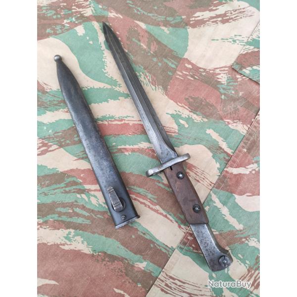 Ba�onnette belge mod�le 1949 pour fusil SAFN variante export vers l'�gypte