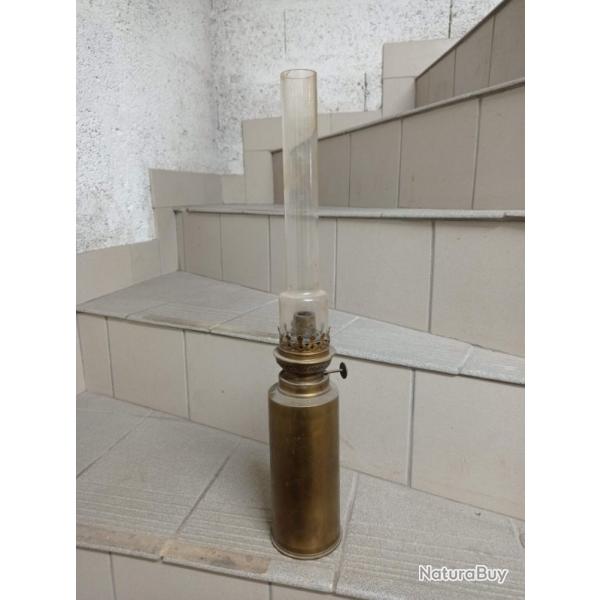 Lampe � p�trole WW1 artisanat de tranch�e