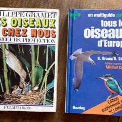 Ornithologie lot de 2 ouvrages, multiguide nature & les oiseaux de chez nous
