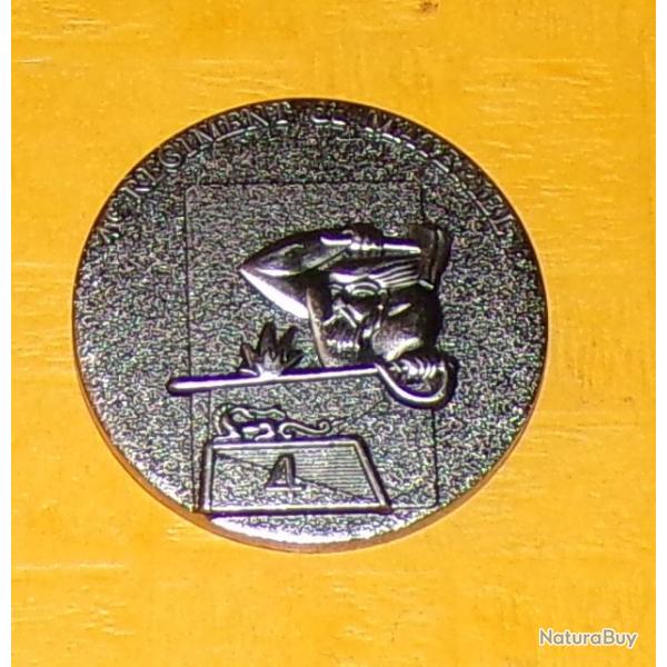 COINS 35 MM : 4� REGIMENT DU MATERIEL , LES ENGAGES VOLONTAIRES DE L'ARMEE DE TERRE ( NUMEROTE ) ,