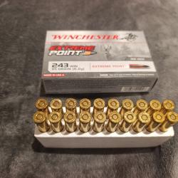 20 munitions 243 winchester extr&ecirc;me Point