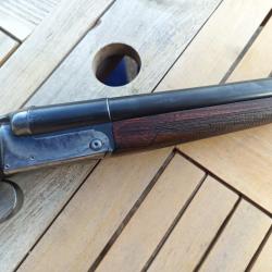Fusil Juxtapos&eacute; Manufrance Robust 222 calibre 16/65